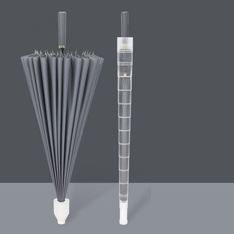 【24本骨付き大強度傘】カバー付き、大強度、大面積、撥水、軽量